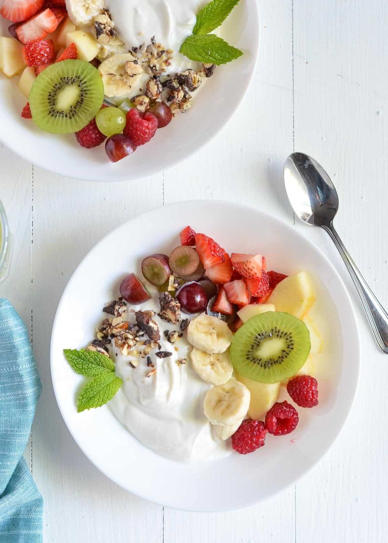 Greek Yogurt with Fresh Fruit