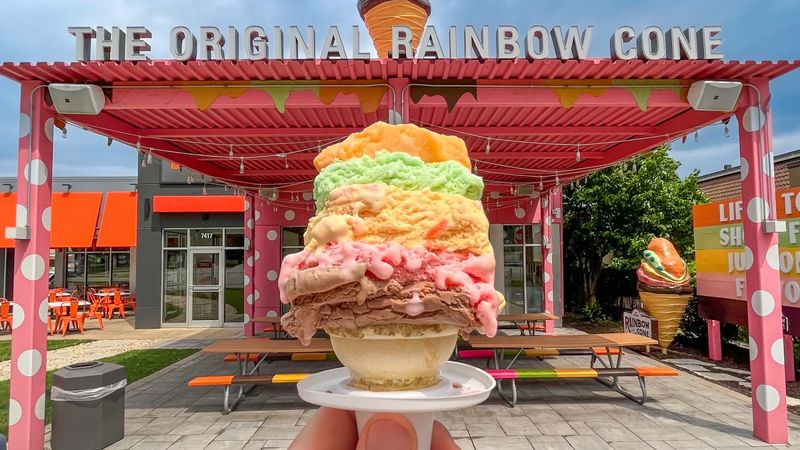 The Original Rainbow Cone