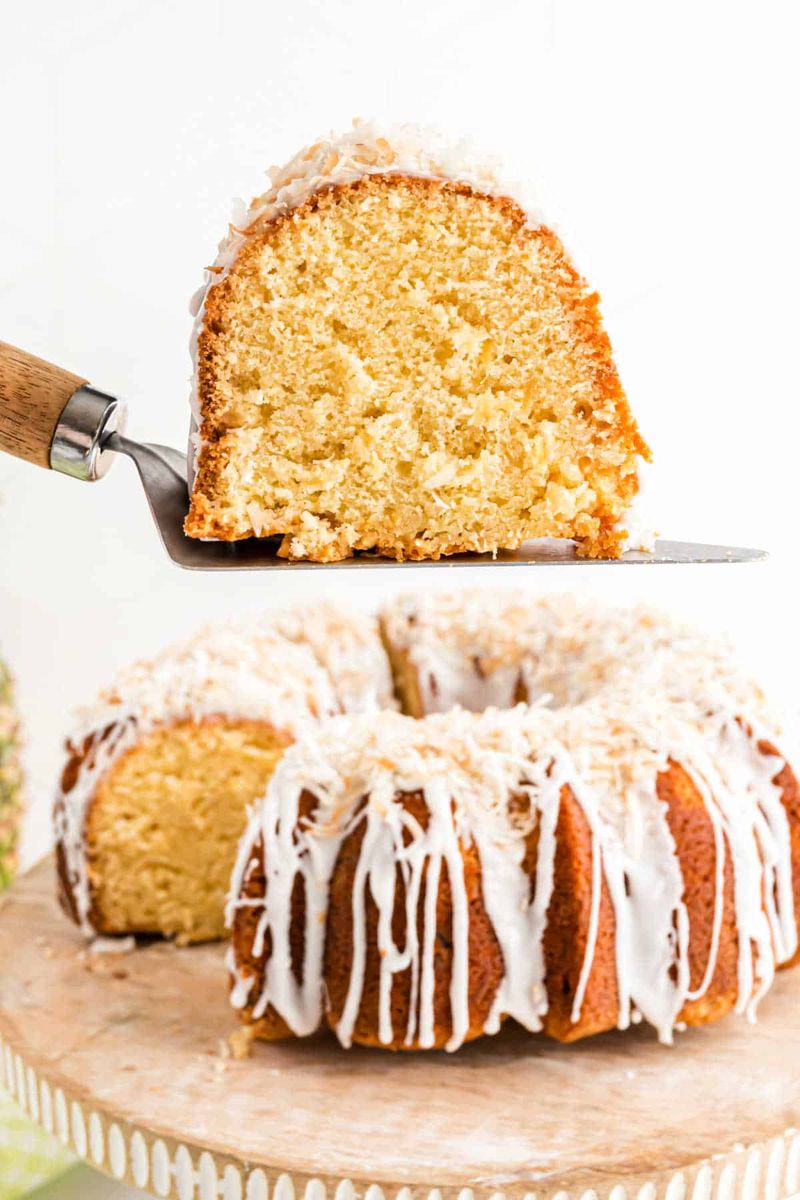 Coconut Cream Pound Cake