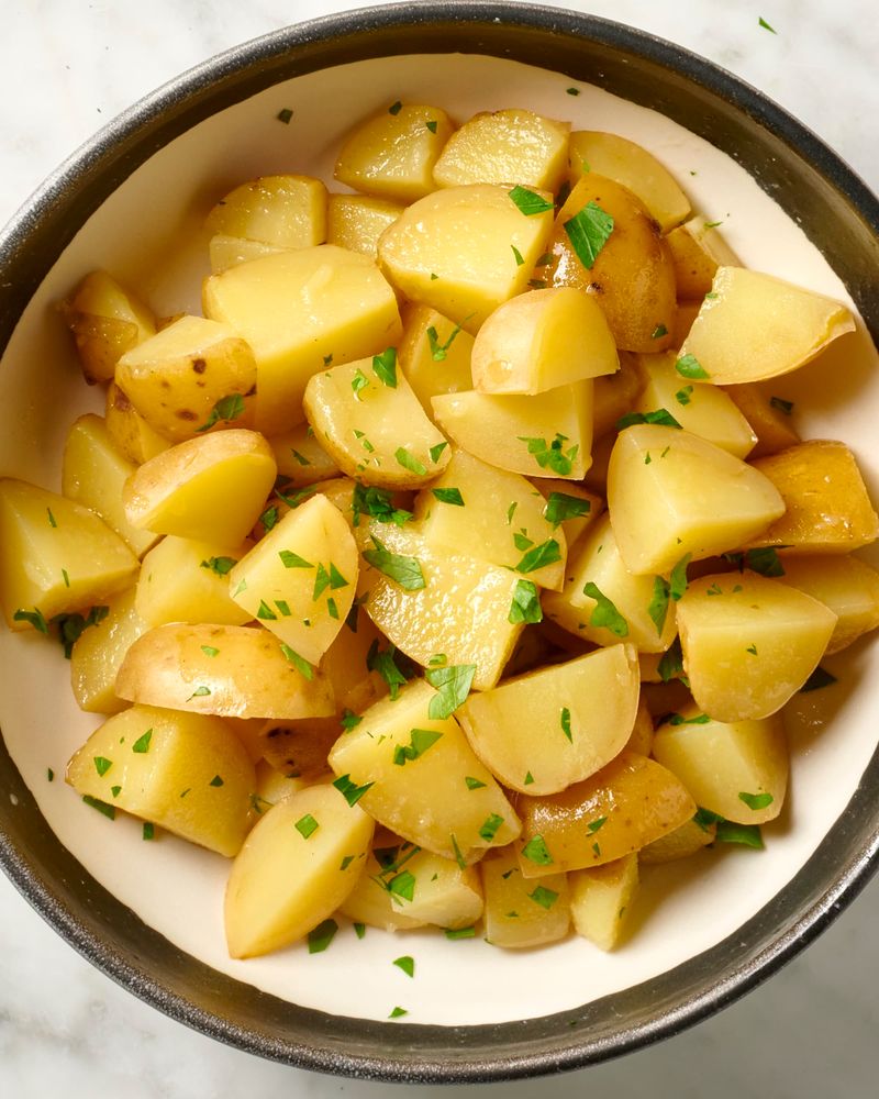 Cooked and Cooled Potatoes
