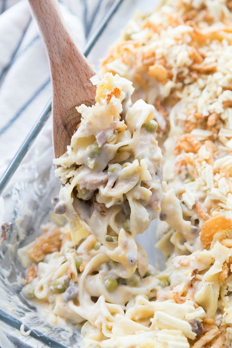 Tuna Noodle Casserole with Canned Soup
