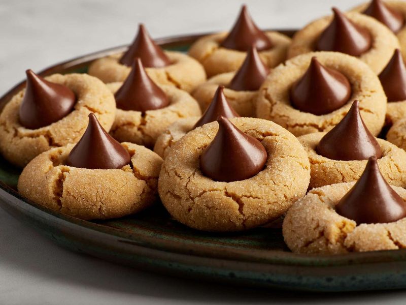 Peanut Butter Blossom Cookies