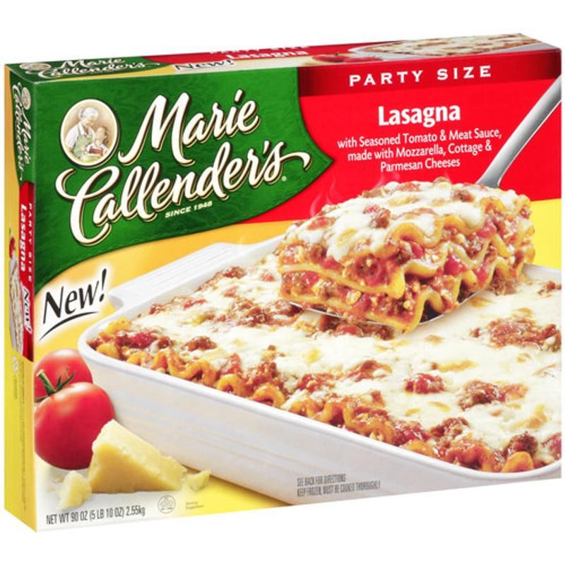 Marie Callender’s Lasagna with Meat Sauce