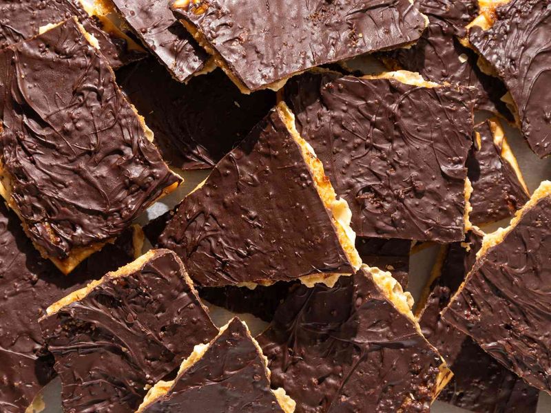 Chocolate-Covered Matzo