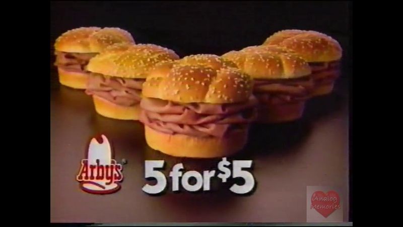 Arby’s Once Had a 5 for $5 Deal