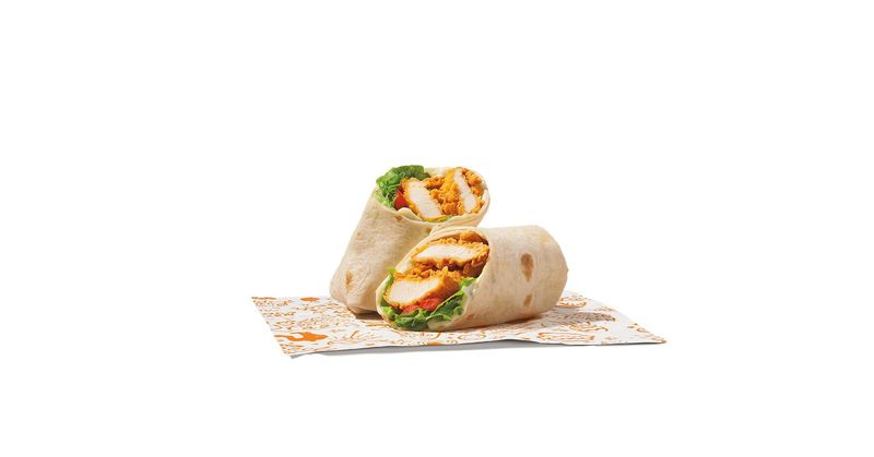 Popeyes Classic or Spicy Chicken Wrap