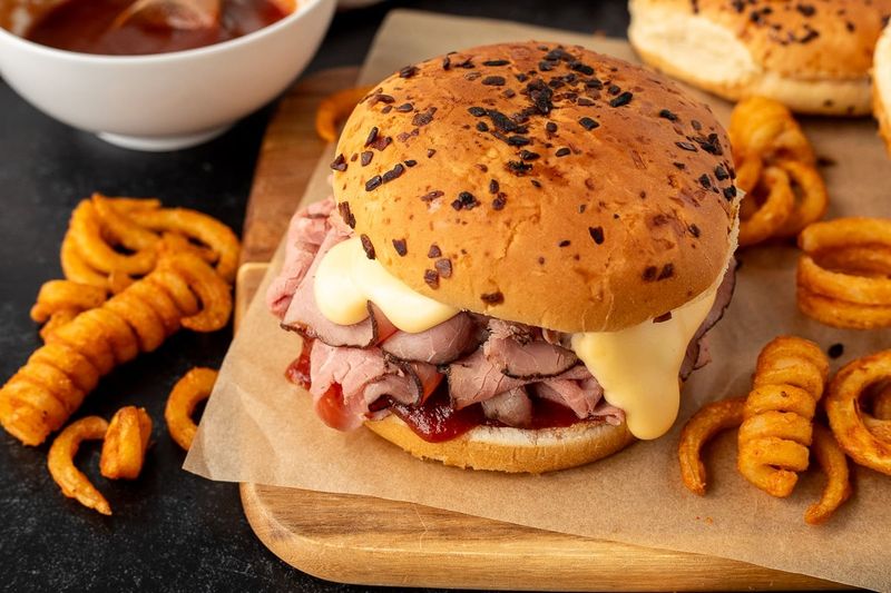 The Beef Can Be Reheated in Hot Water Only