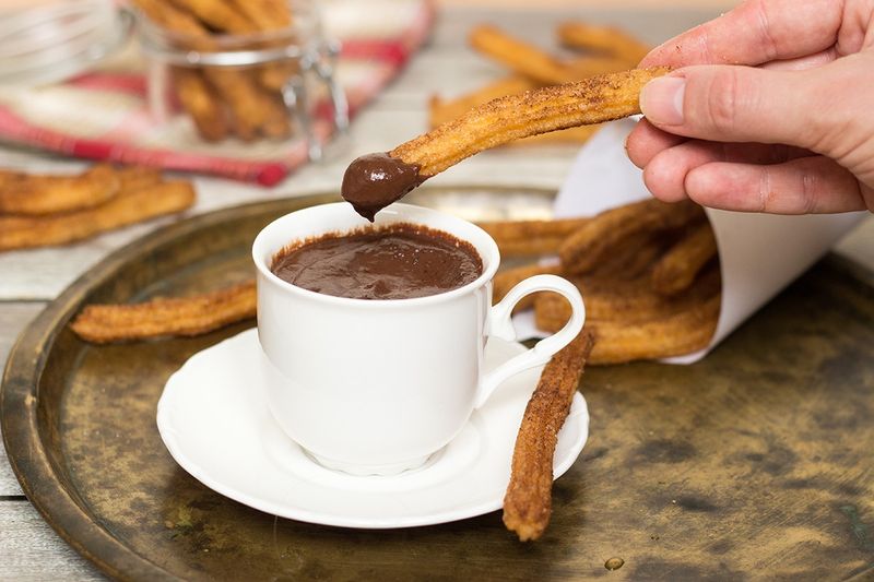 Churros con Chocolate – Street Vendors (Spain)