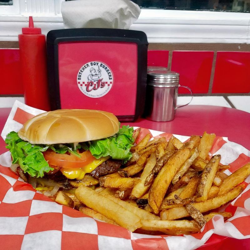 Arkansas – CJ’s Butcher Boy Burgers (Russellville)