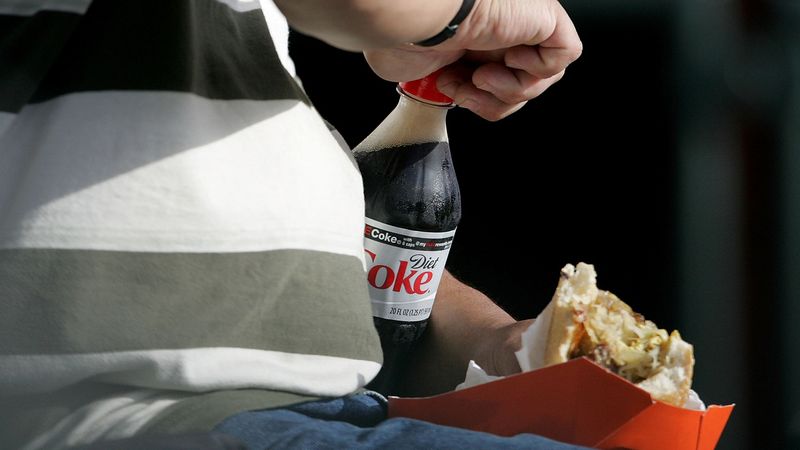 Soda (especially diet soda)