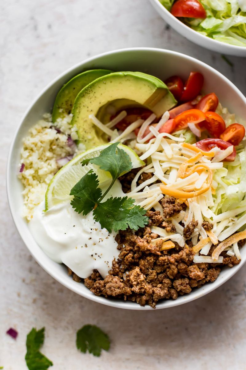 Keto Taco Bowls
