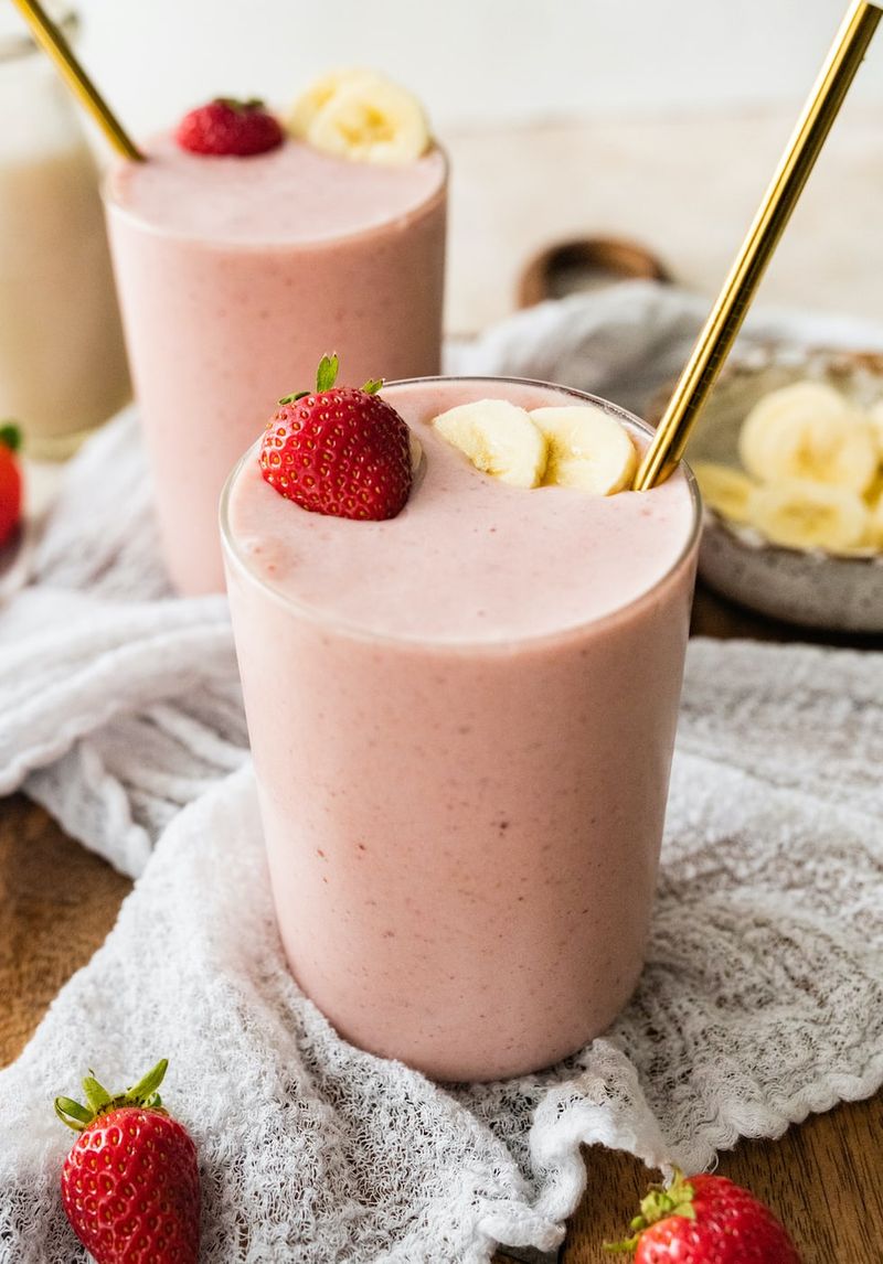 Strawberry Banana Protein Shake