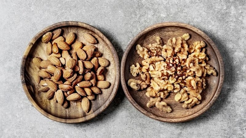 Nuts (Especially Almonds and Walnuts)