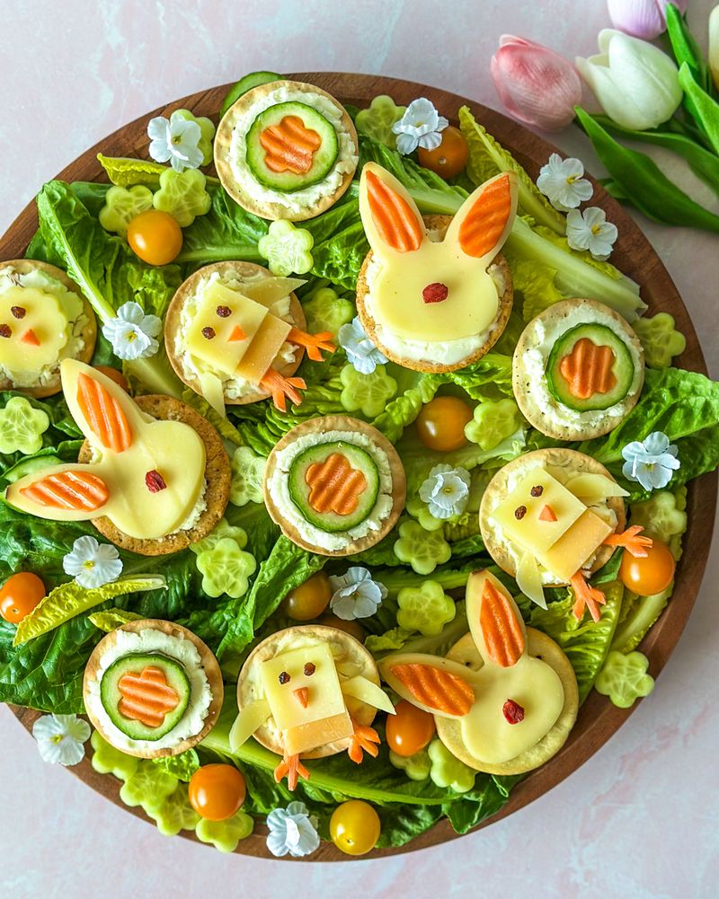 Cucumber Bunny Bites