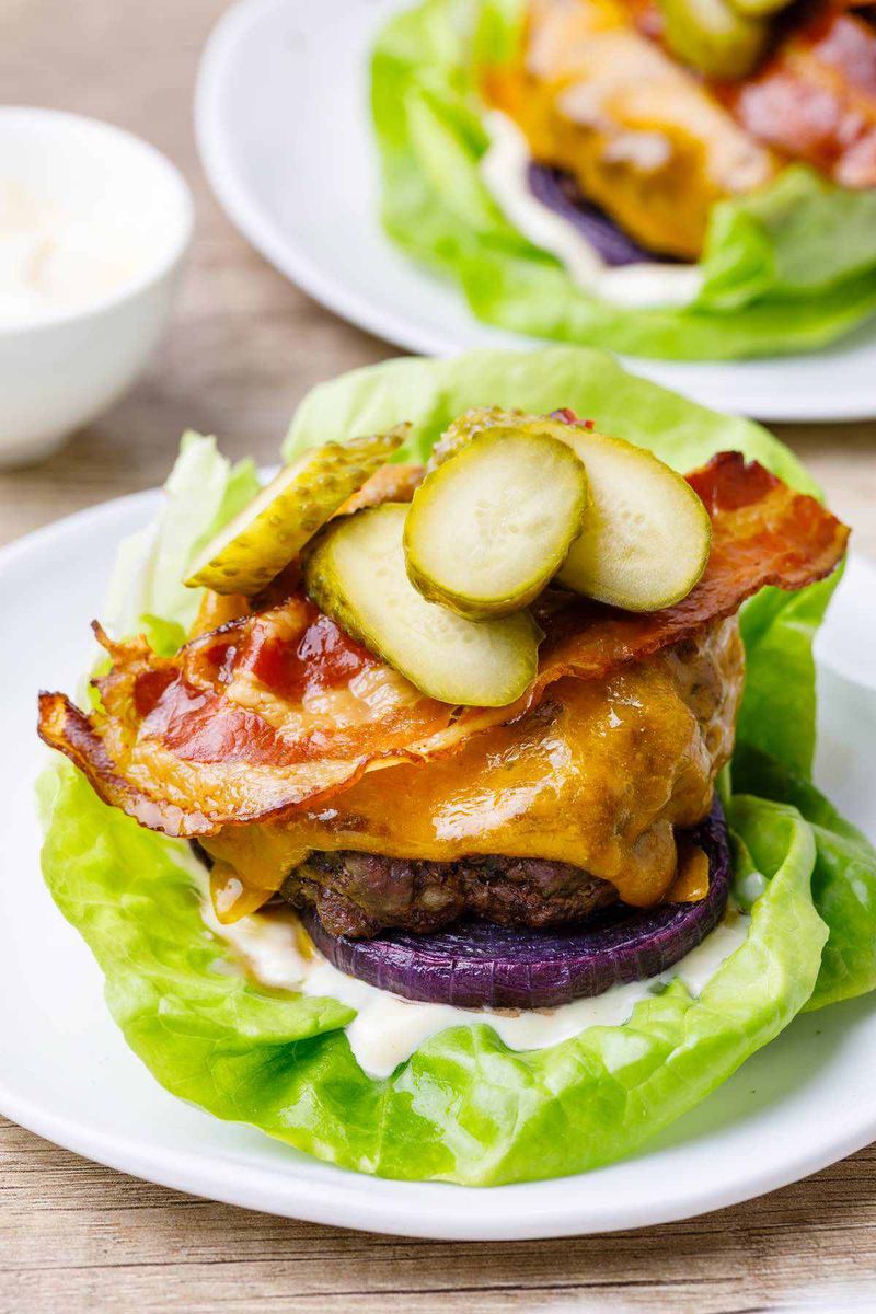 Keto Cheeseburger Patties