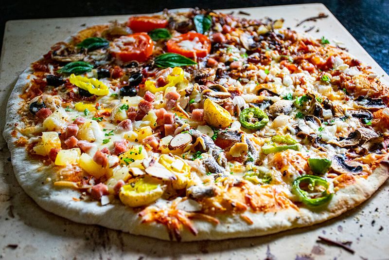 Overloaded Supreme Pizzas
