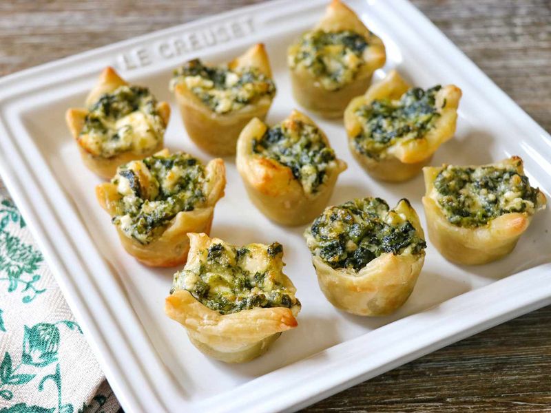 Spinach and Feta Crescent Bites