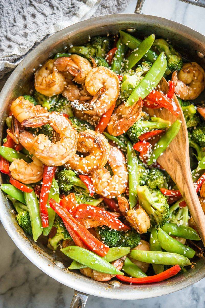Shrimp Stir-Fry with Coconut Aminos and Veggies