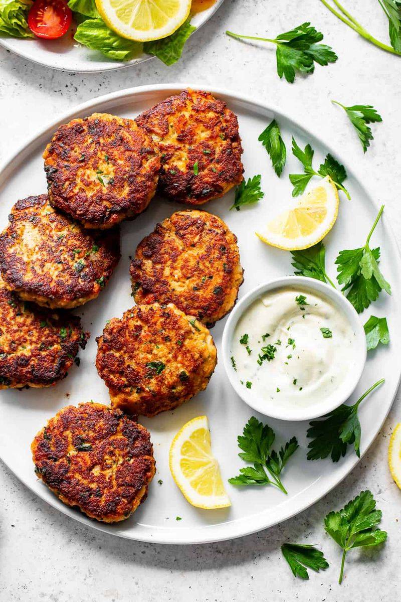 Spicy Salmon Patties