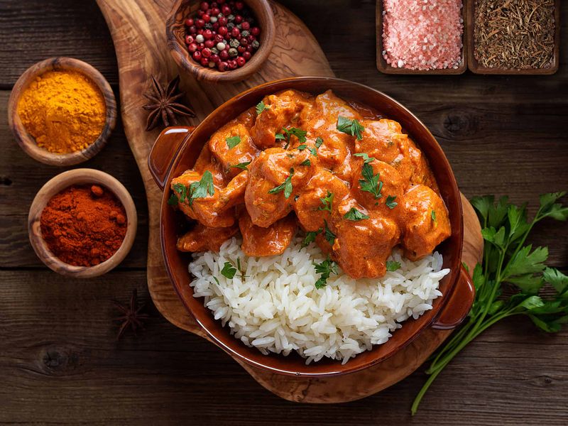 Butter Chicken with Basmati Rice