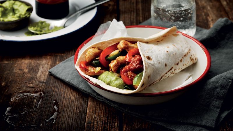 Mild Chicken Fajitas with No Spice