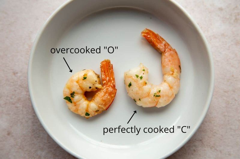 Overcooked Shrimp Scampi