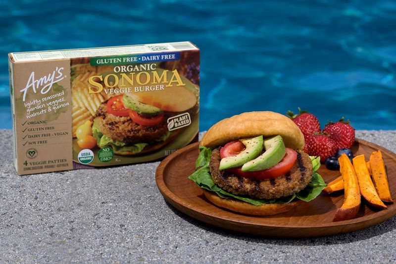 Amy’s Sonoma Veggie Burger
