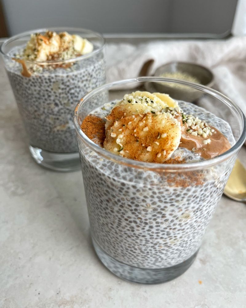 Banana Chia Pudding