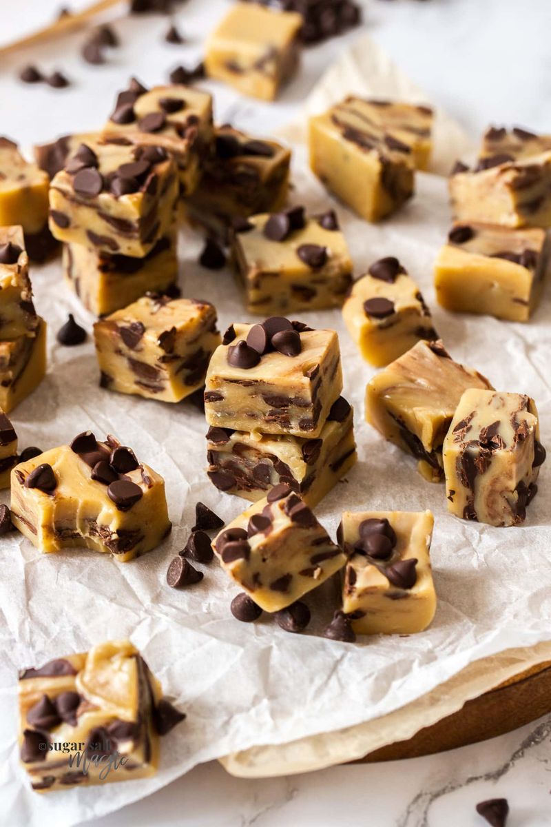 Chocolate Fudge with Chocolate Chips