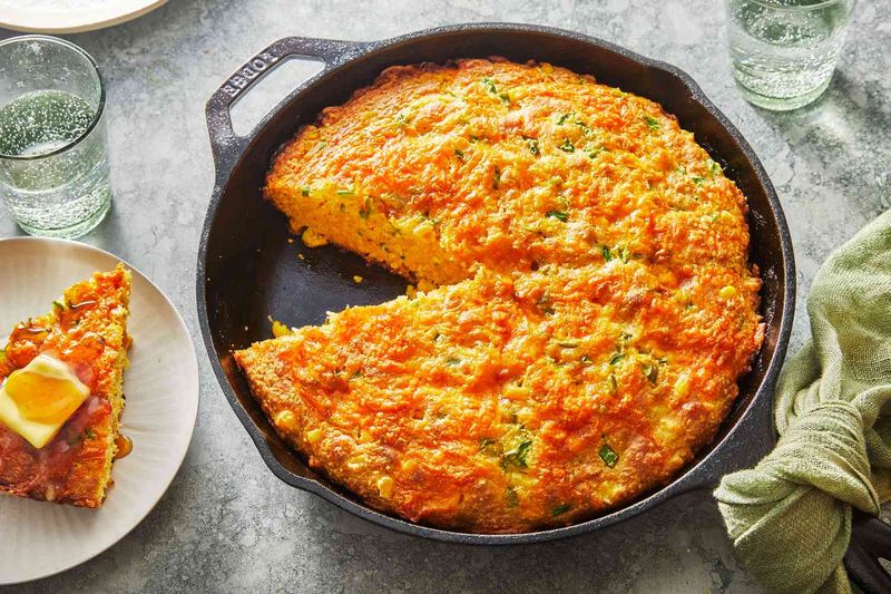 Cornbread with Jalapeños and Cheddar