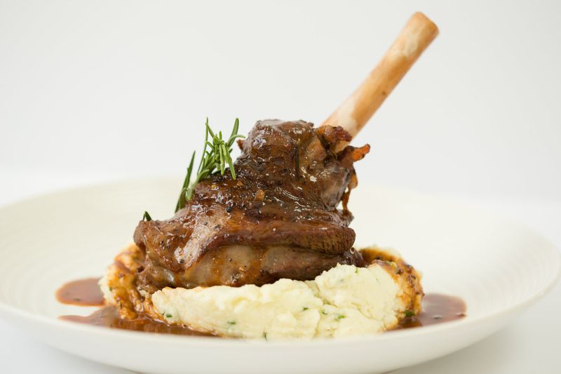 Lamb Shank with Root Veggies