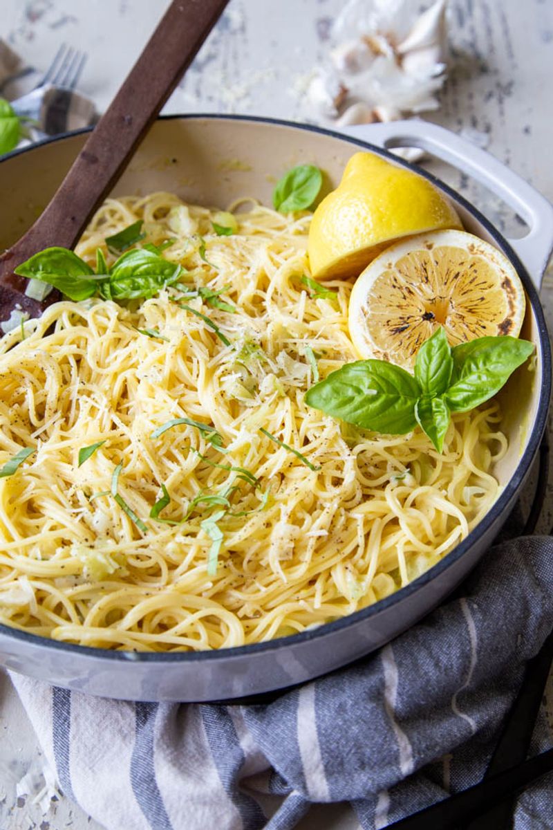 Lemon Basil Pasta
