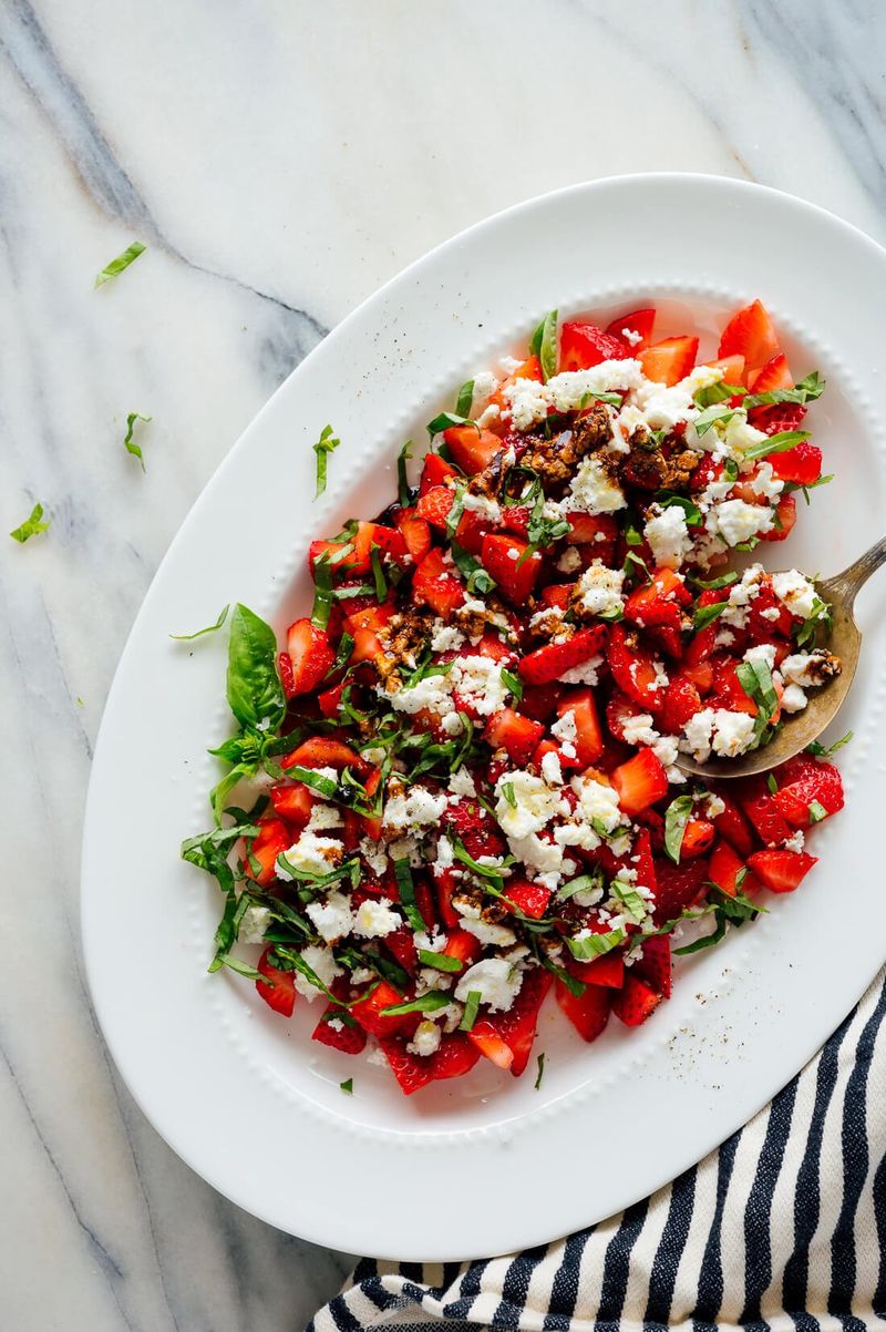 Strawberry Basil Salad