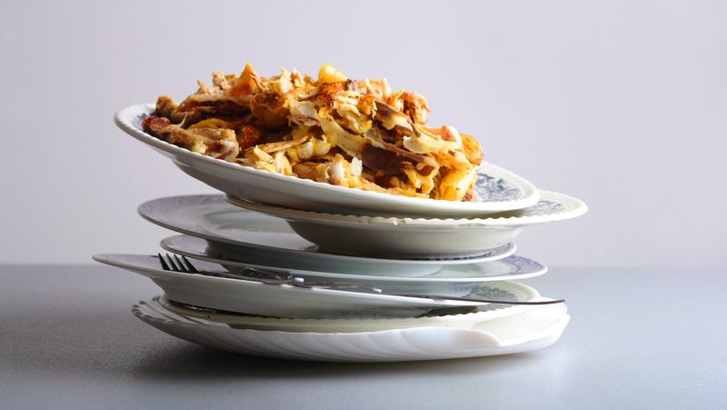 Stack Plates or Tidy Up a Bit