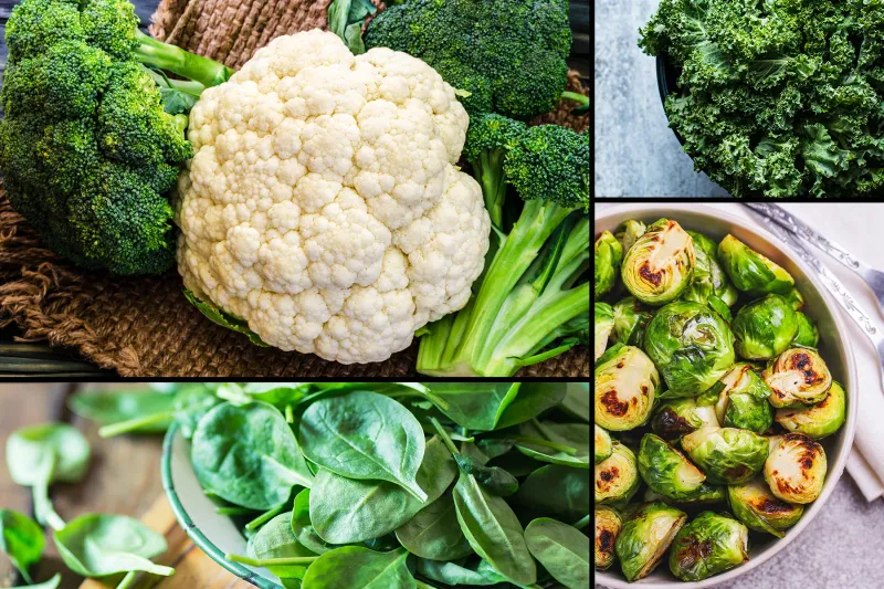 Raw Cruciferous Vegetables