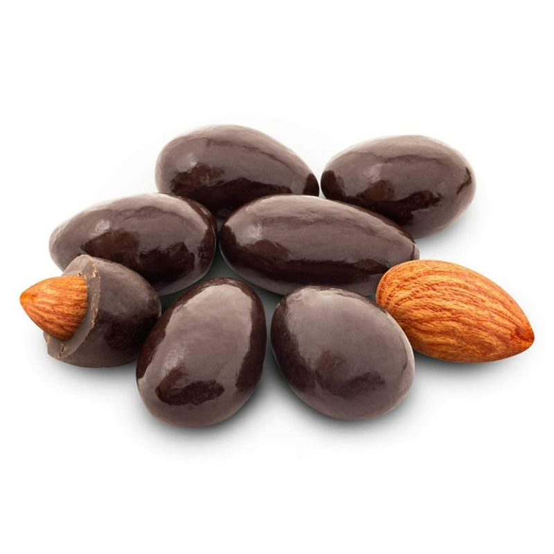 Dark Chocolate–Covered Almonds