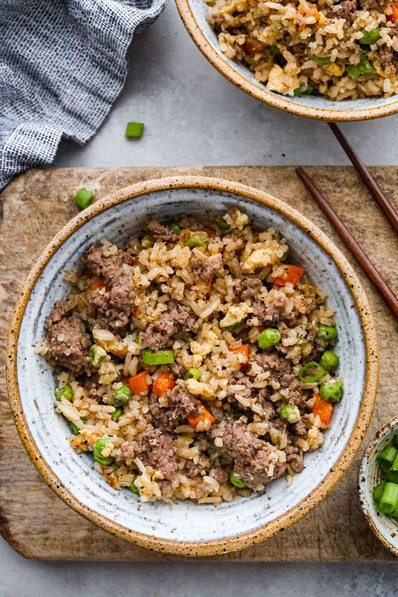 Hamburger Fried Rice