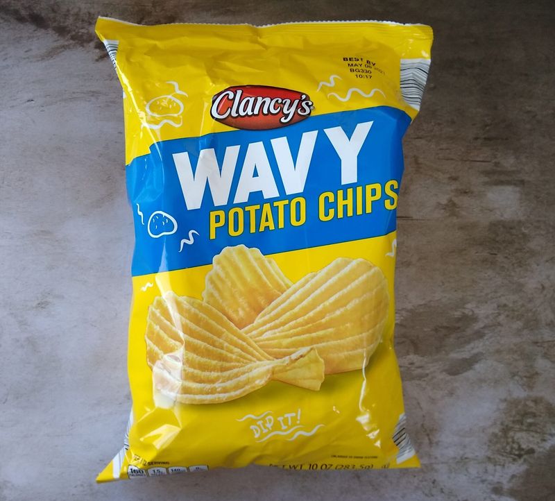 Clancy’s Wavy Potato Chips (vs. Lay’s Wavy Chips)