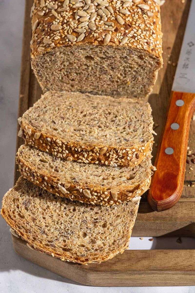 Whole Grain Bread (With Real Ingredients)