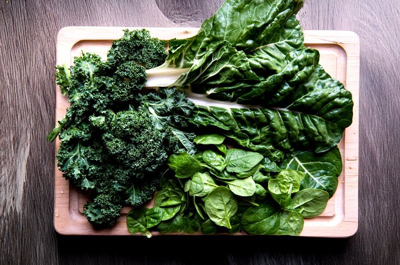 Leafy Greens (Spinach, Kale, Swiss Chard)
