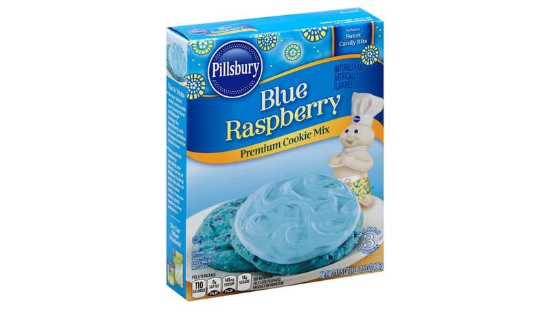 Pillsbury Blue Raspberry Cake Mix
