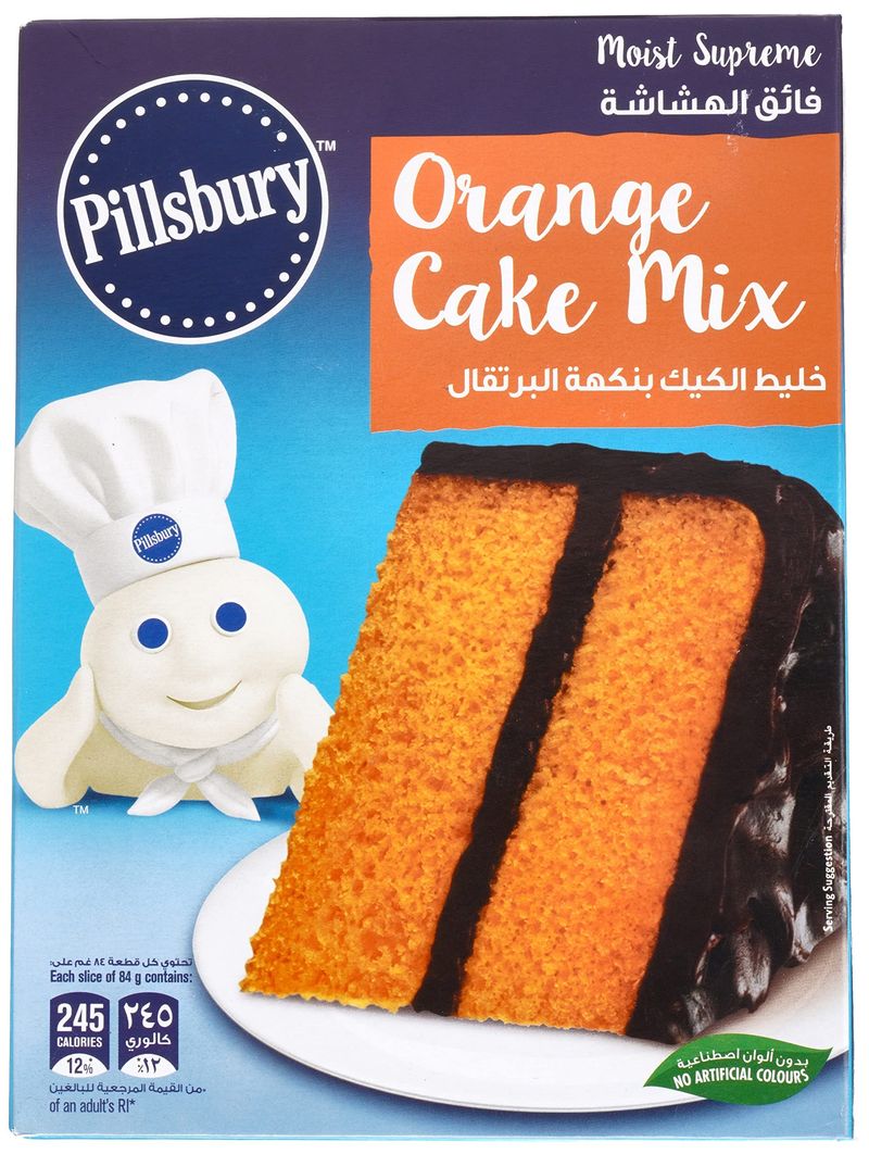 Pillsbury Orange Cake Mix