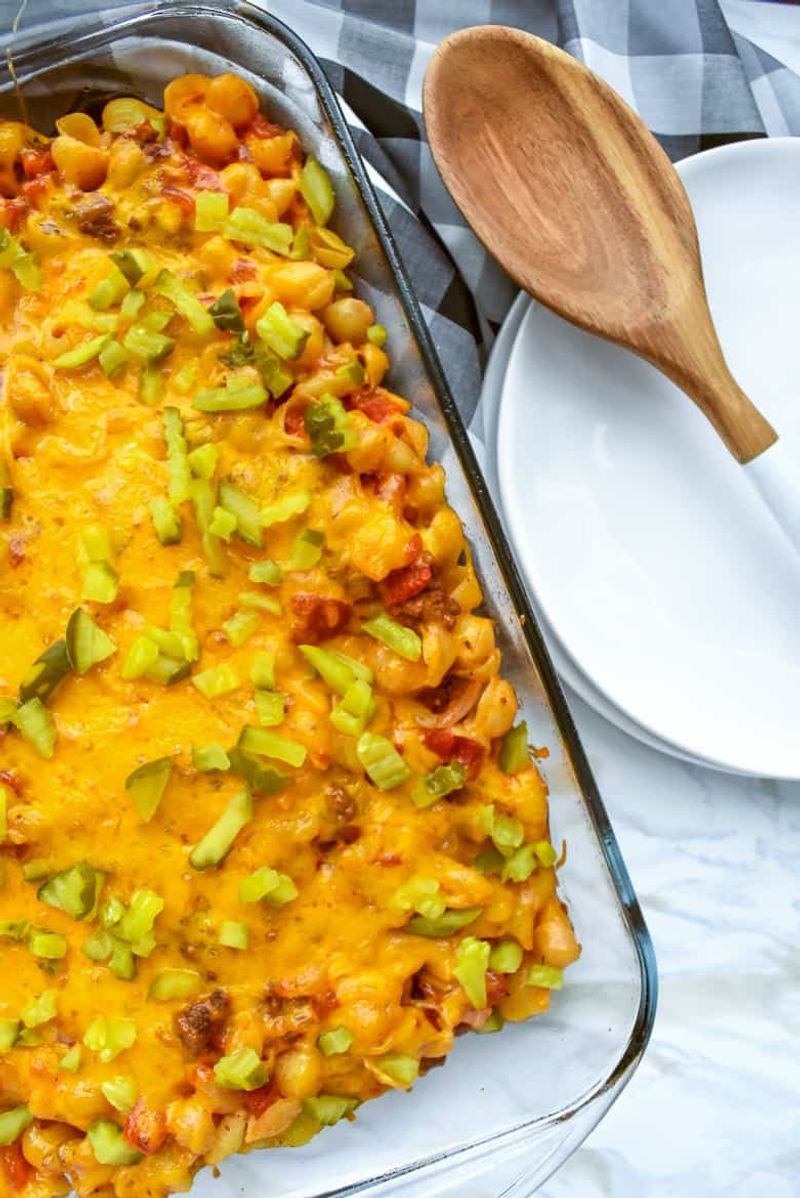 Cheeseburger Mexican Casserole