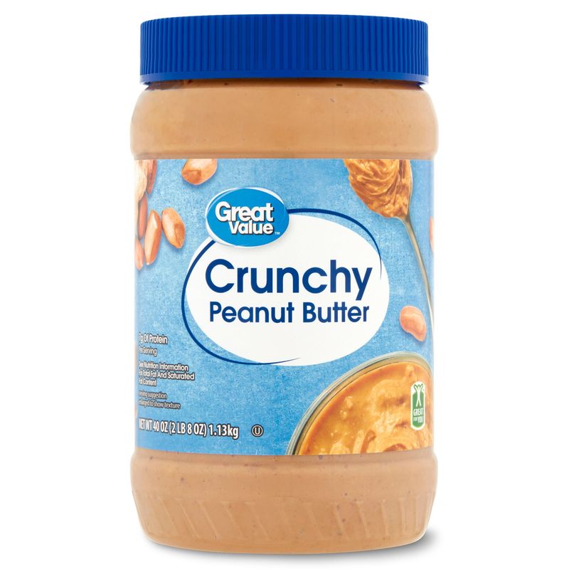 Plain Natural Peanut or Almond Butter