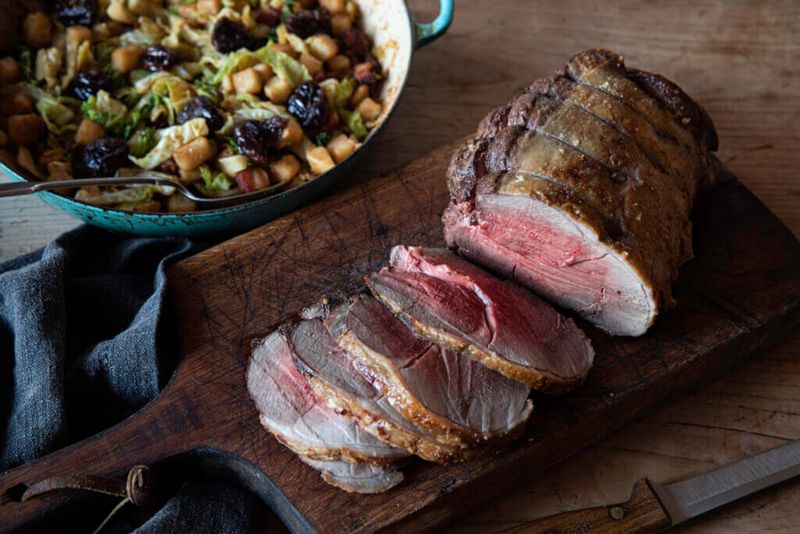 Venison Roast with Juniper and Sage