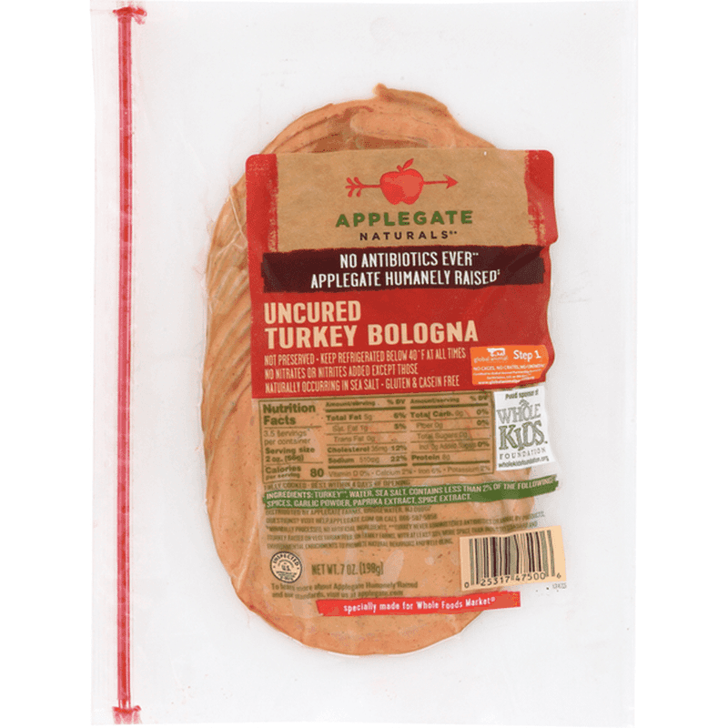 Applegate Naturals Uncured Bologna