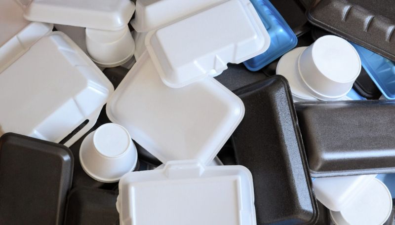 Takeout Containers (Especially Styrofoam or Plastic)