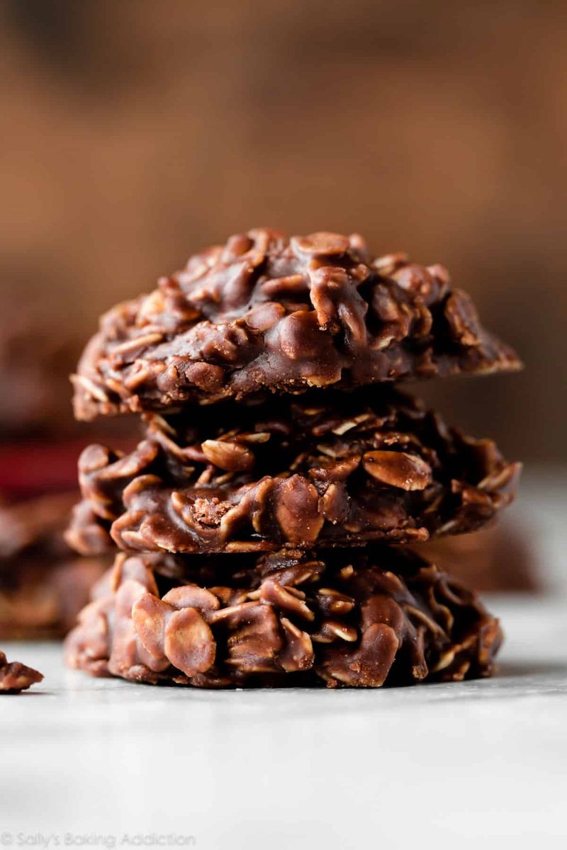 No-Bake Chocolate Oatmeal Cookies