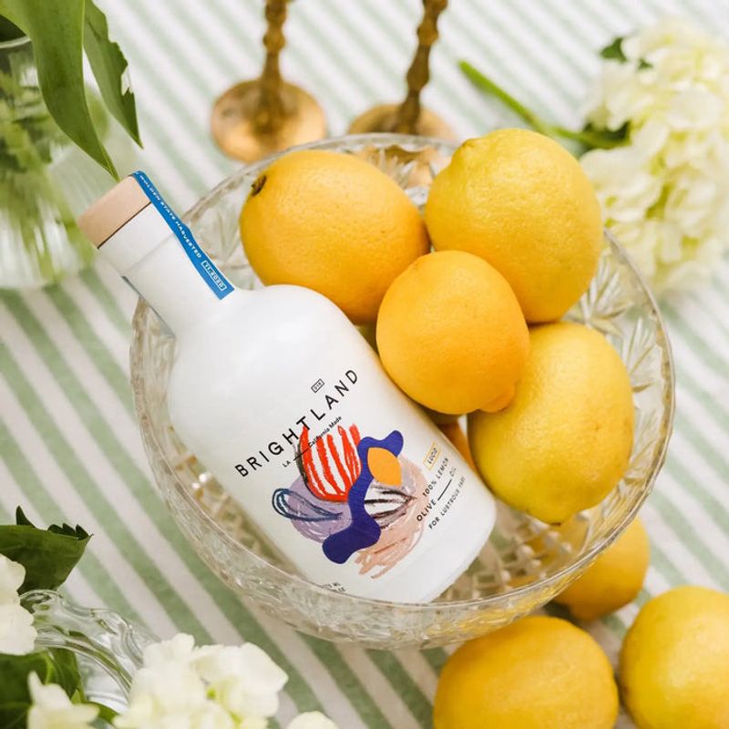 Brightland Lemon Infused Olive Oil