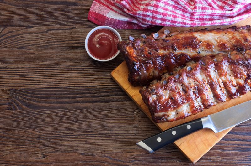 Pre-Made Ribs (Boiled or Baked, Then Sauced)
